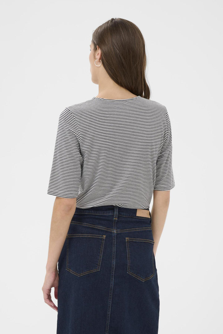 NEMI T-SHIRT (DARK NAVY STRIPE) - PART TWO