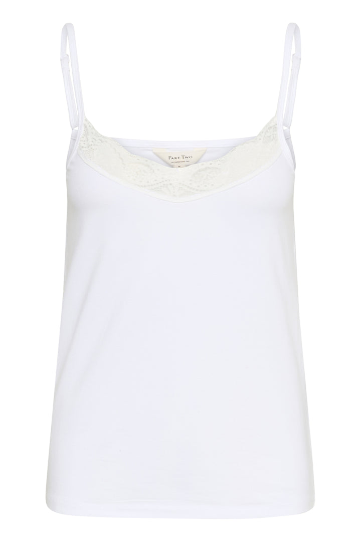 NATALIENE TANK TOP (BRIGHT WHITE) - PART TWO