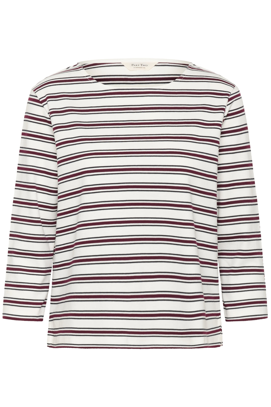 NELA BOATNECK TOP (MULTI STRIPE) - PART TWO