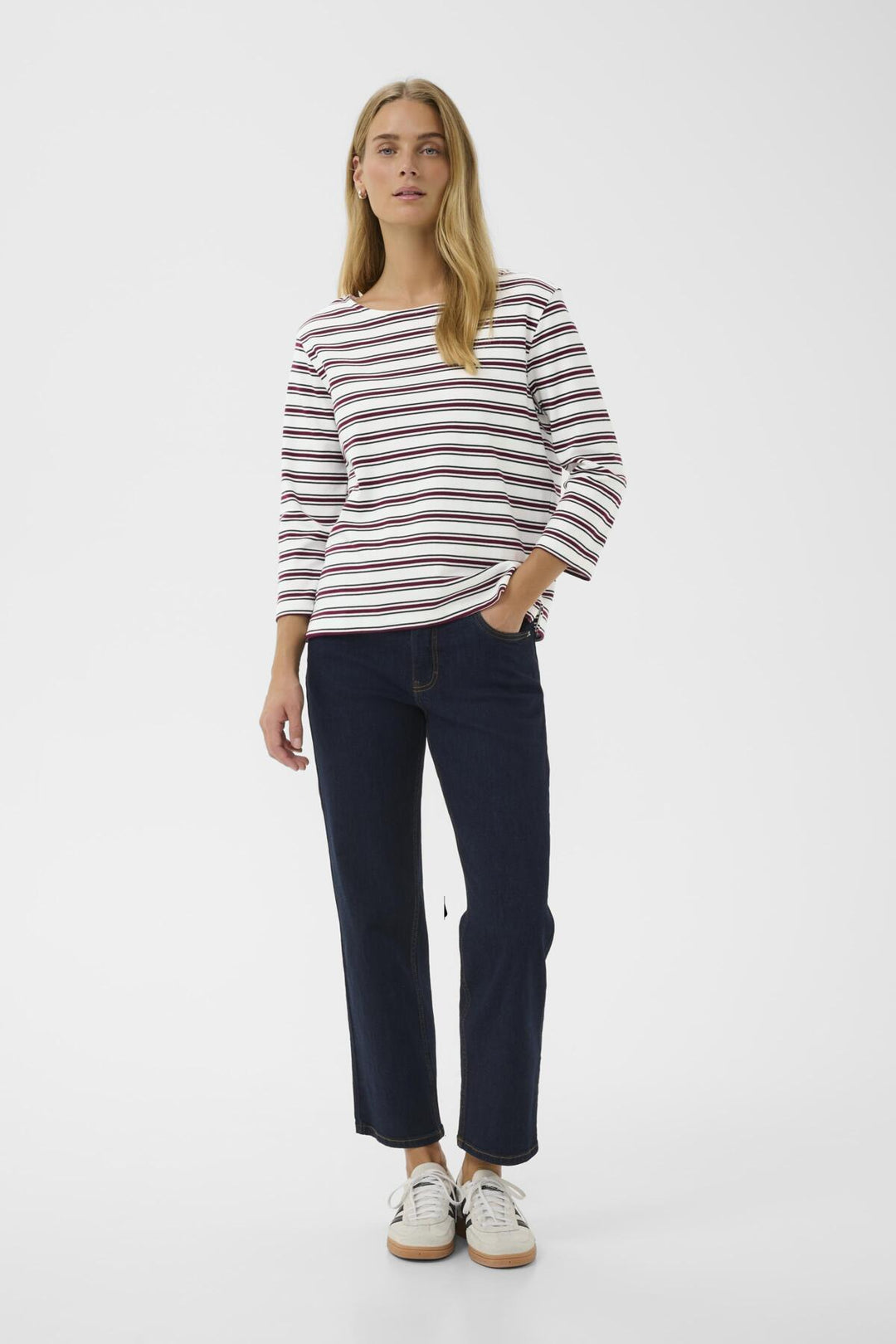 NELA BOATNECK TOP (MULTI STRIPE) - PART TWO