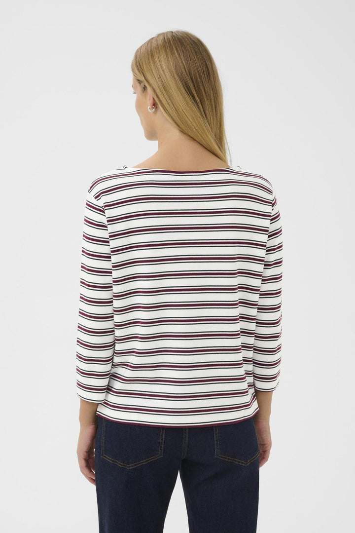 NELA BOATNECK TOP (MULTI STRIPE) - PART TWO