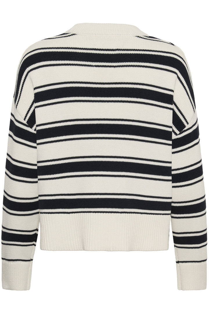 SERAFINE PULLOVER (DARK NAVY TRIO STRIPE) - PART TWO