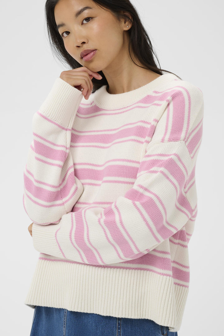 SERAFINE PULLOVER (ORCHID SMOKE STRIPE) - PART TWO