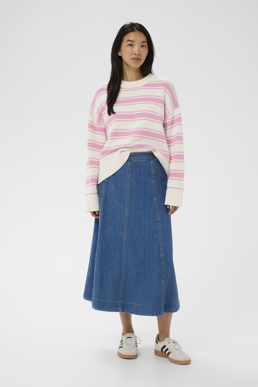 SERAFINE PULLOVER (ORCHID SMOKE STRIPE) - PART TWO