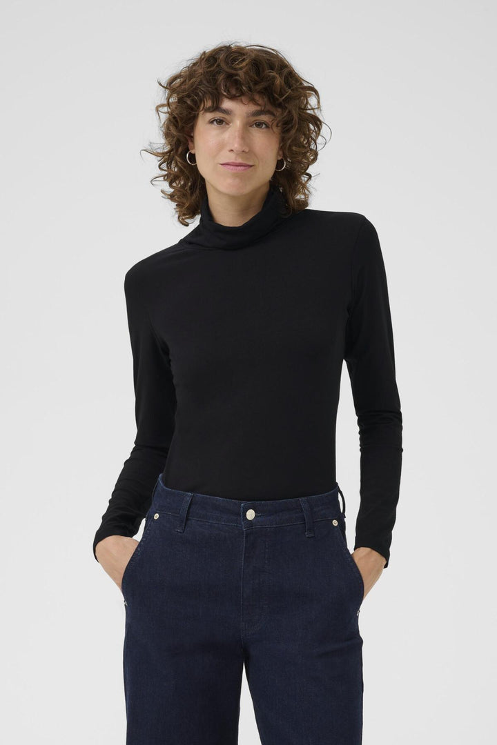 EFINAS TURTLENECK (BLACK NEW) - PART TWO