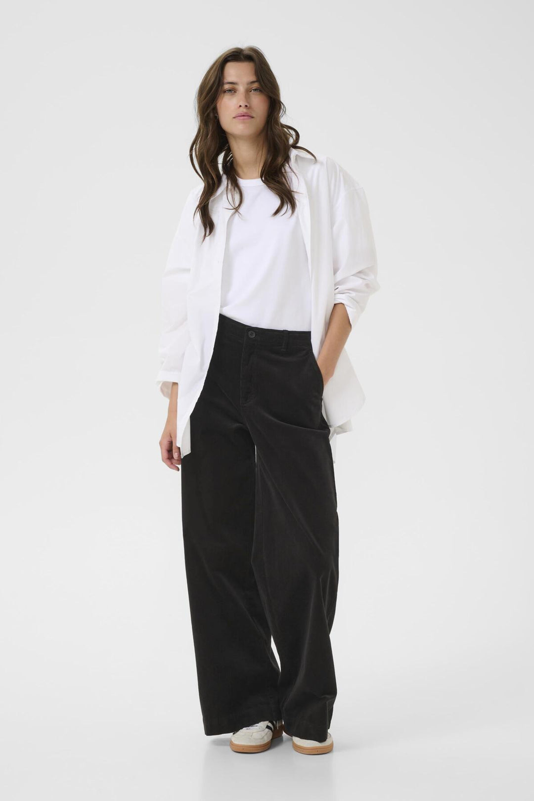 NINNEN FINE CORDUROY PANT (BLACK) - PART TWO