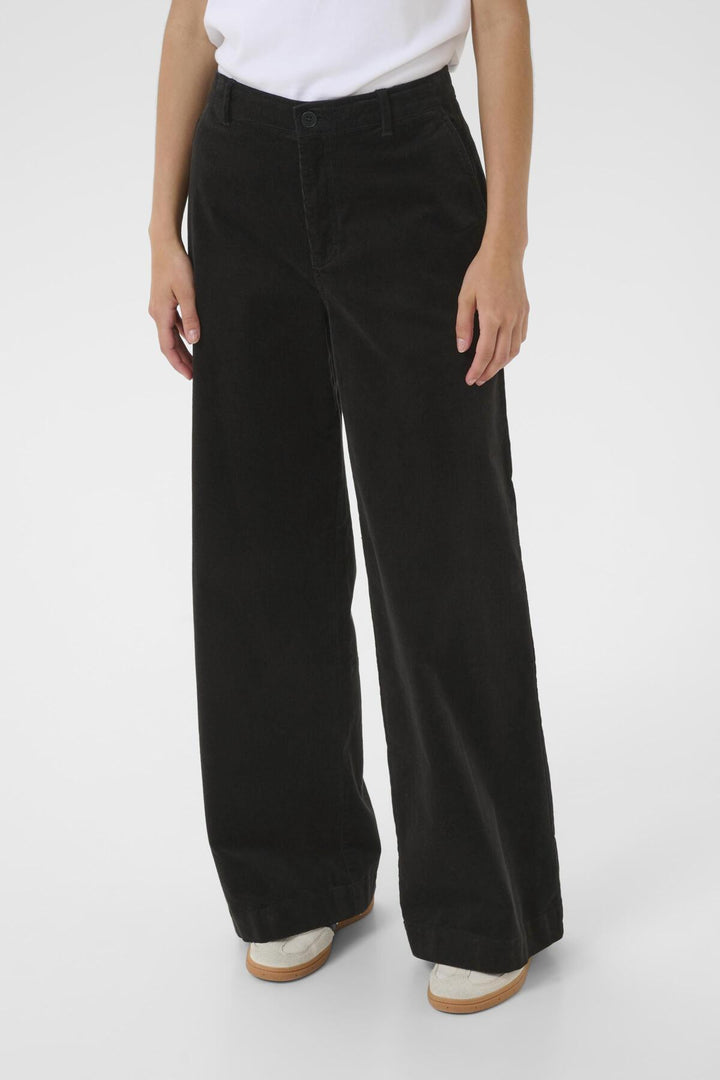 NINNEN FINE CORDUROY PANT (BLACK) - PART TWO