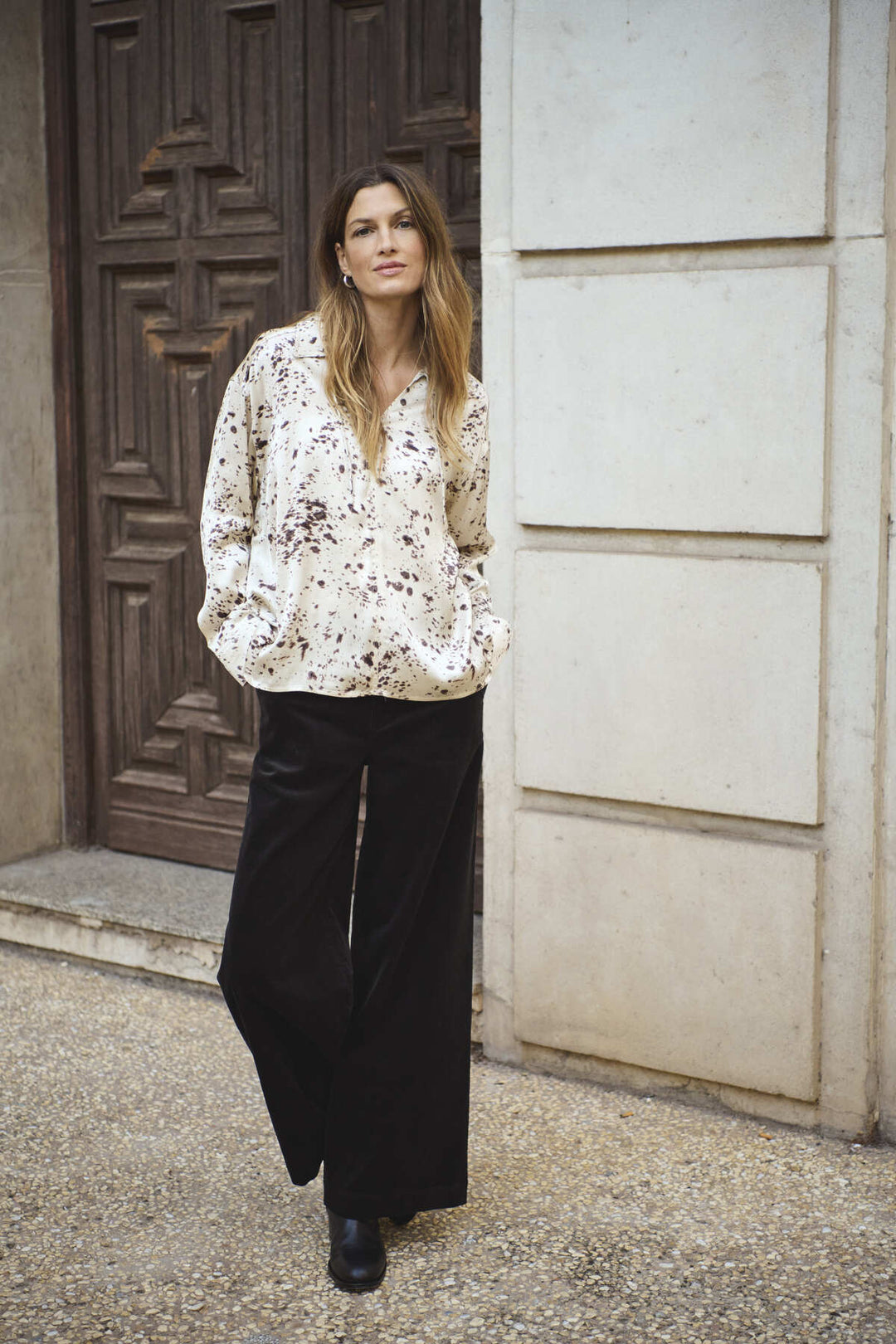 NINNEN FINE CORDUROY PANT (BLACK) - PART TWO