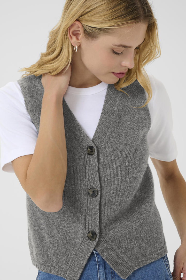 SYLVA WAISTCOAT (MEDIUM GREY) - PART TWO