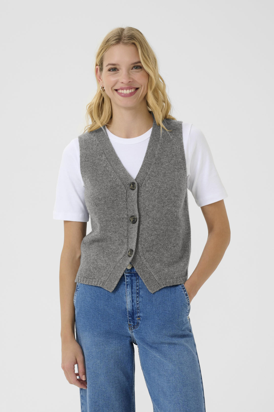 SYLVA WAISTCOAT (MEDIUM GREY) - PART TWO