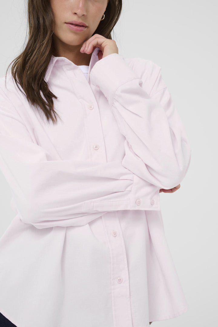 SAVANNAS BUTTON UP SHIRT (MAUVE CHALK) - PART TWO