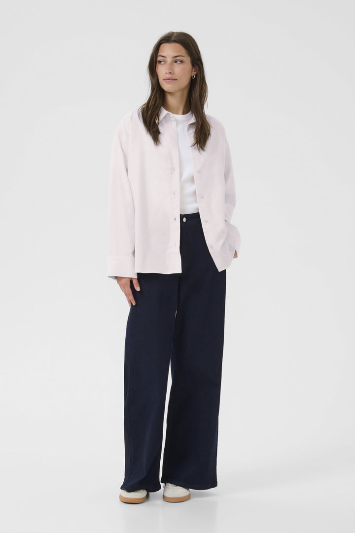 SAVANNAS BUTTON UP SHIRT (MAUVE CHALK) - PART TWO