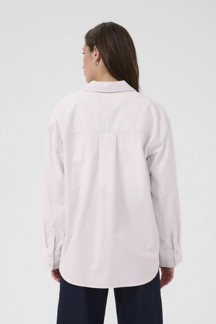 SAVANNAS BUTTON UP SHIRT (MAUVE CHALK) - PART TWO