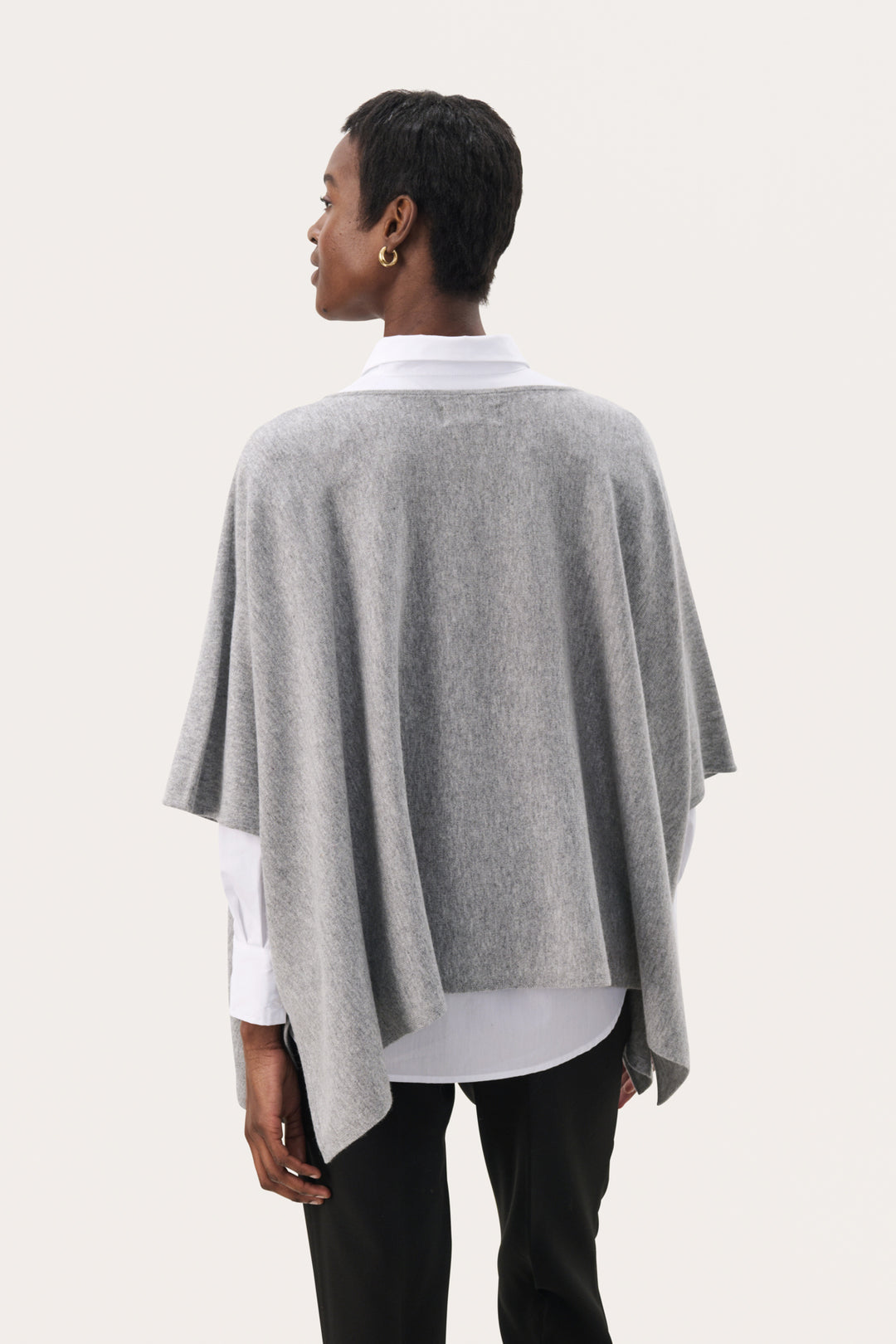TILANNA PONCHO (MEDIUM GREY) - PART TWO