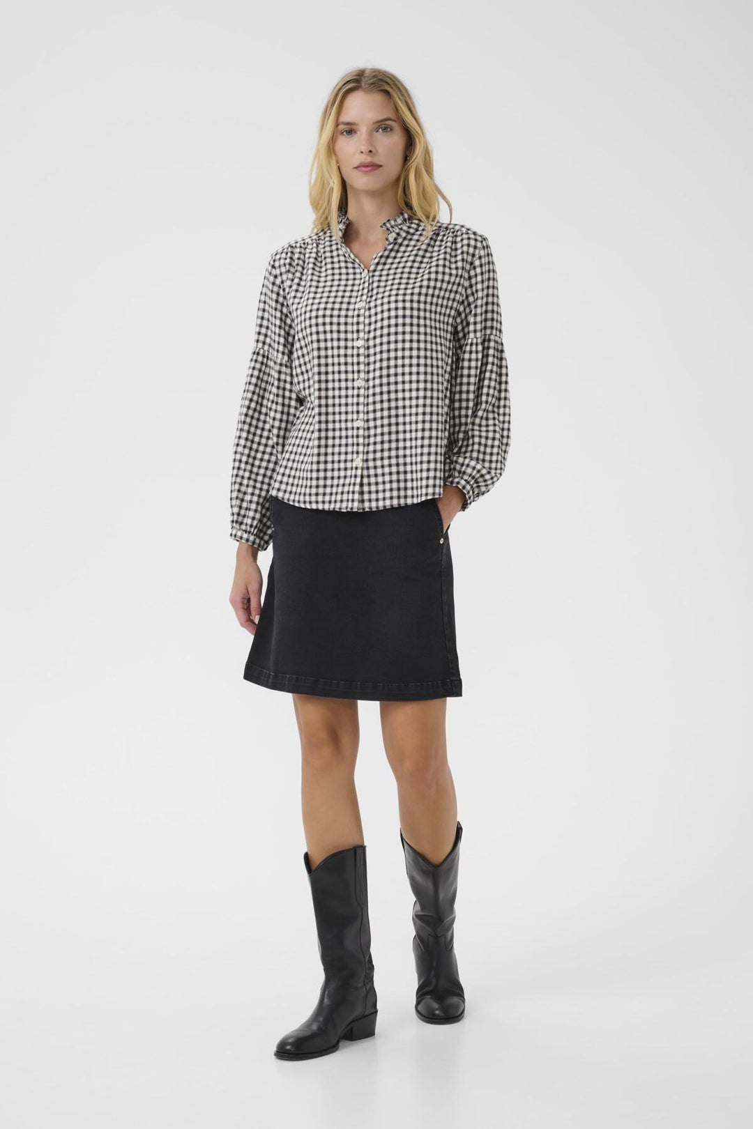SAMILLA CHECK SHIRT - PART TWO