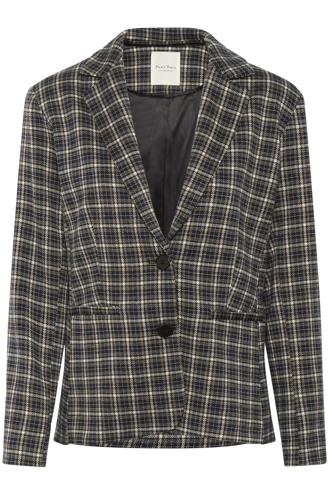 VINEKE BLAZER (DARK NAVY CHECK) - PART TWO