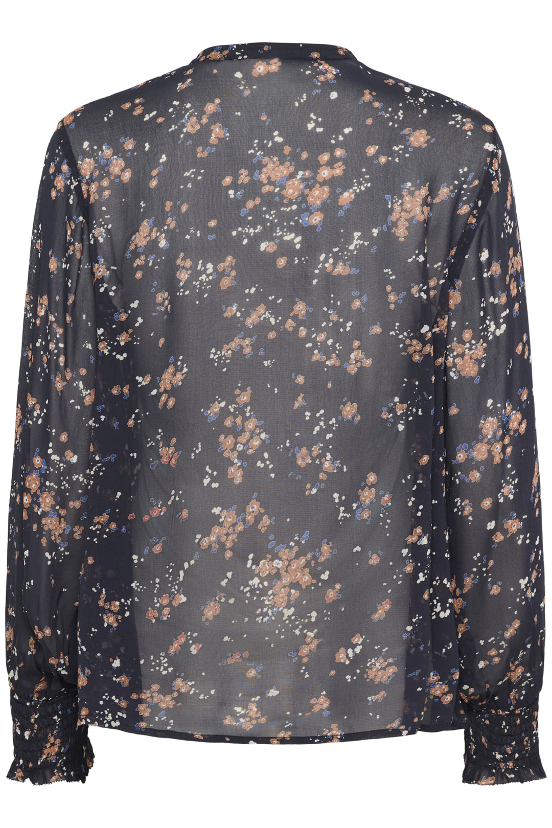 VARINKA BLOUSE (DARK NAVY MINI FLORAL) - PART TWO
