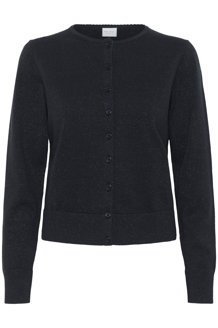 VEINTA LIGHTWEIGHT METALLIC KNITTED CARDIGAN - PART TWO