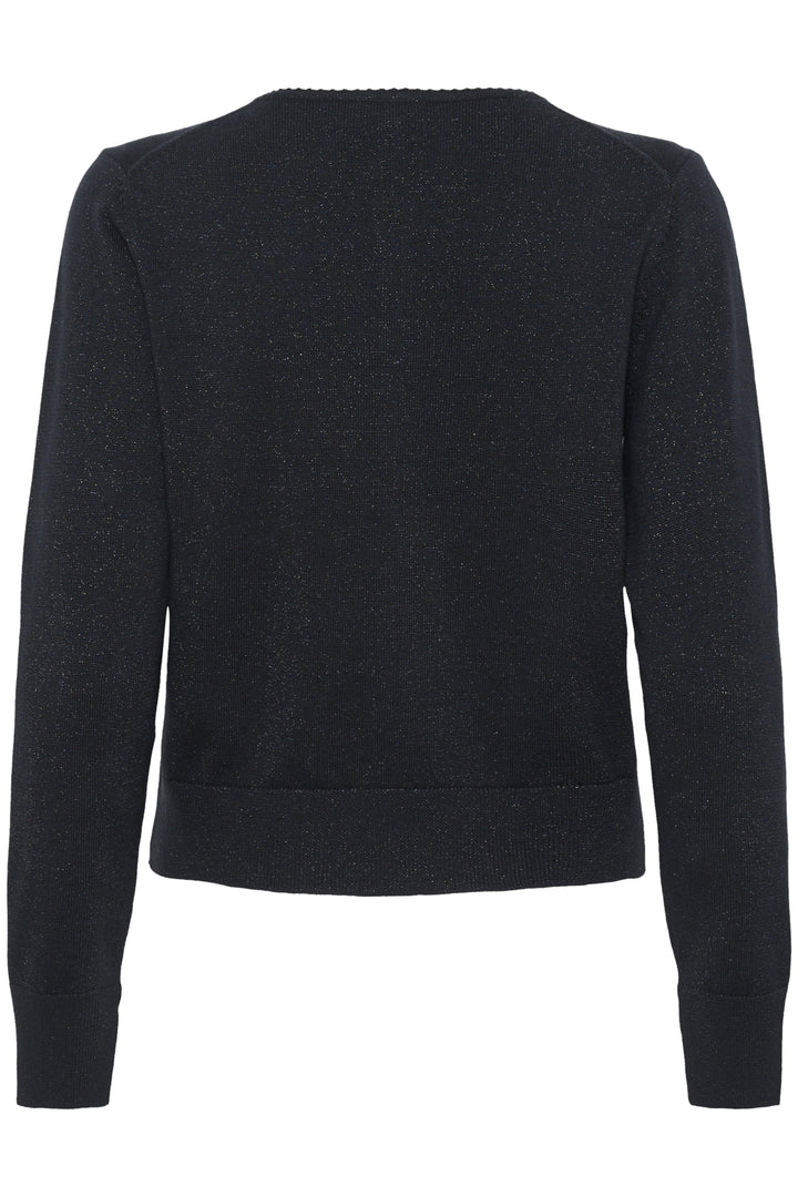 VEINTA LIGHTWEIGHT METALLIC KNITTED CARDIGAN - PART TWO
