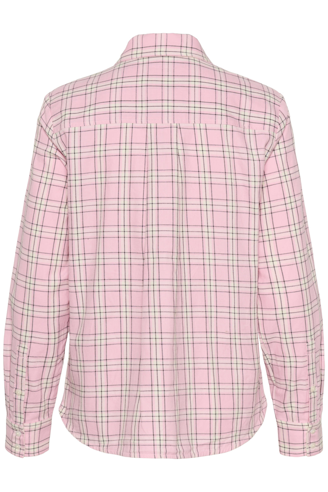 YANA COTTON SHIRT (PINK CHECK) - PART TWO