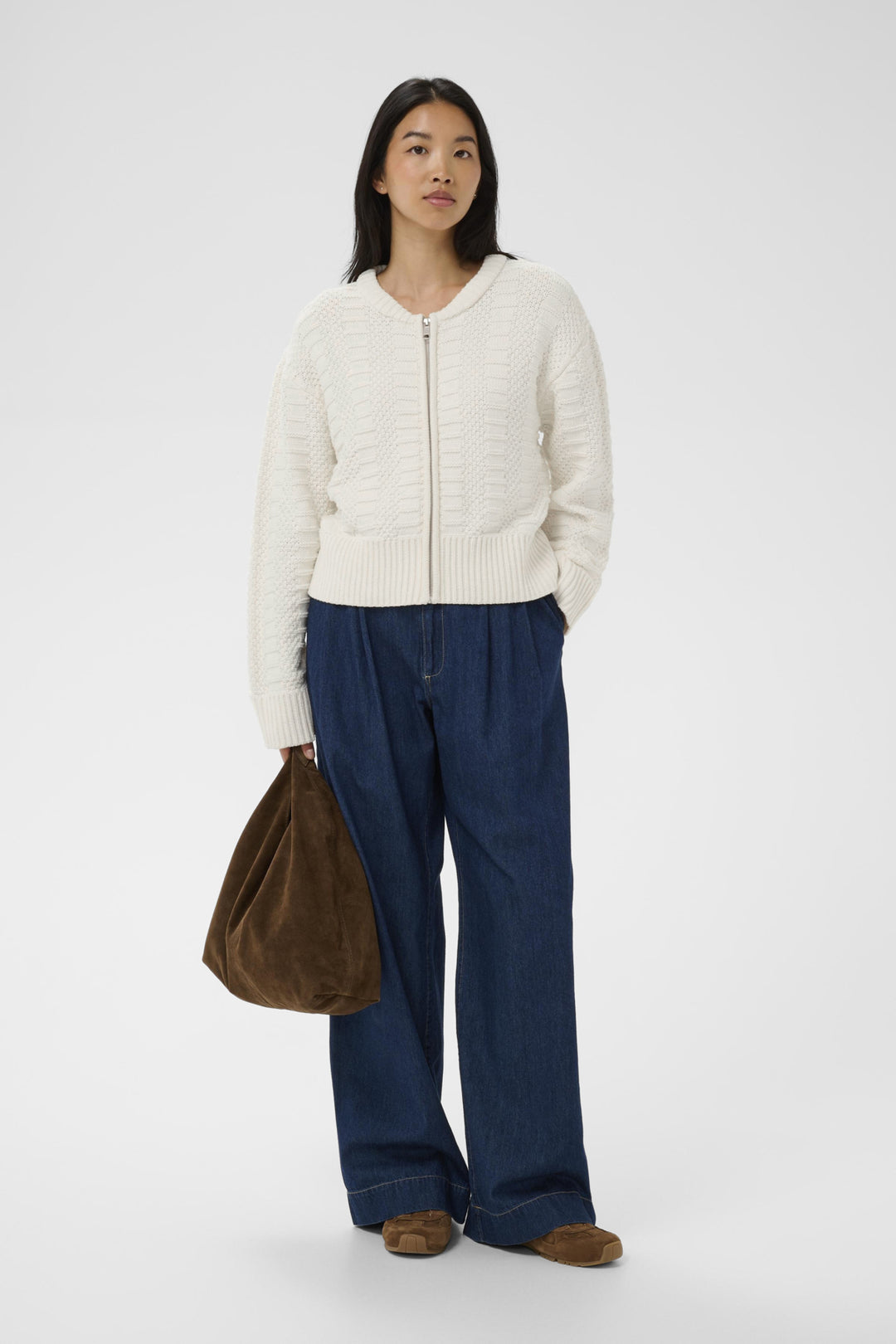 ANIELA CARDIGAN (WHISPER WHITE) - PART TWO