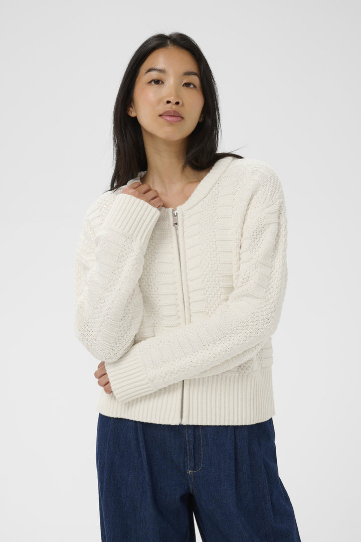 ANIELA CARDIGAN (WHISPER WHITE) - PART TWO