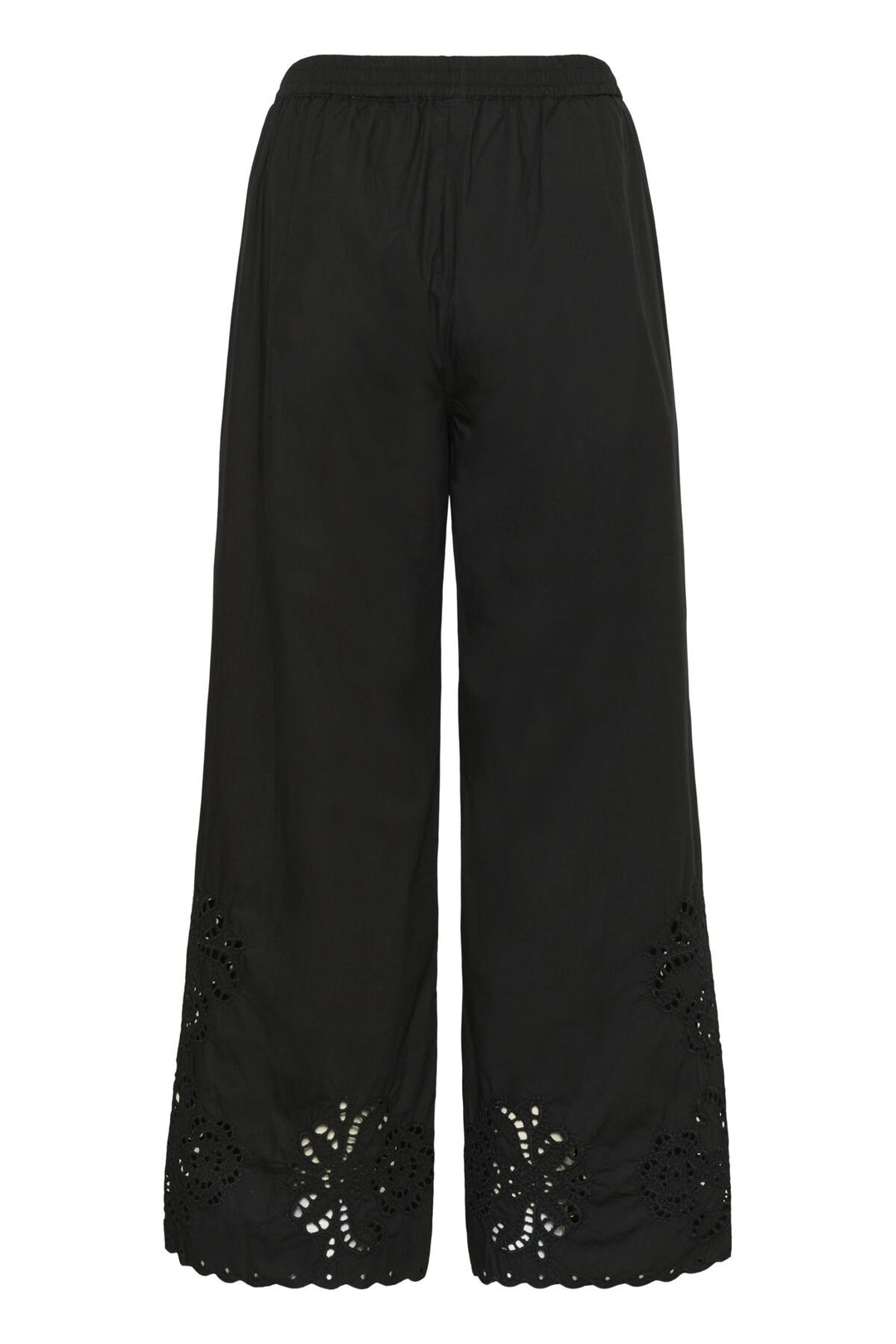 AGNETHE EYELET PANTS (BLACK) - PART TWO