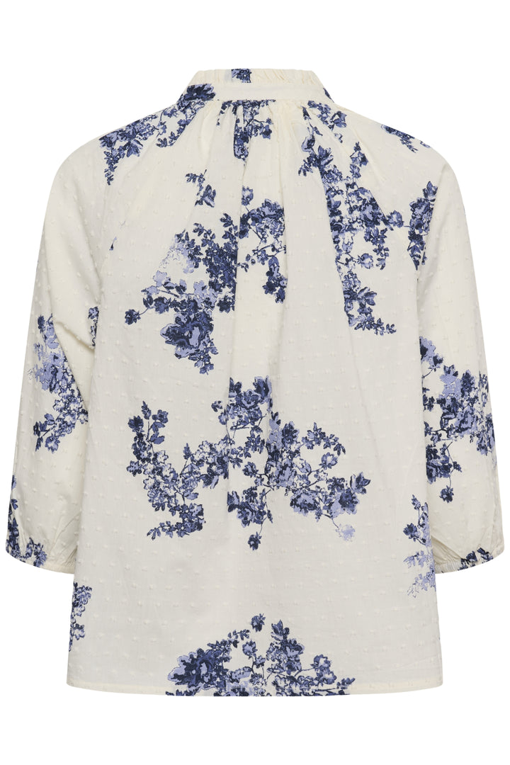 ALETTA BLOUSE (BLUE SHADOW FLORAL) - PART TWO