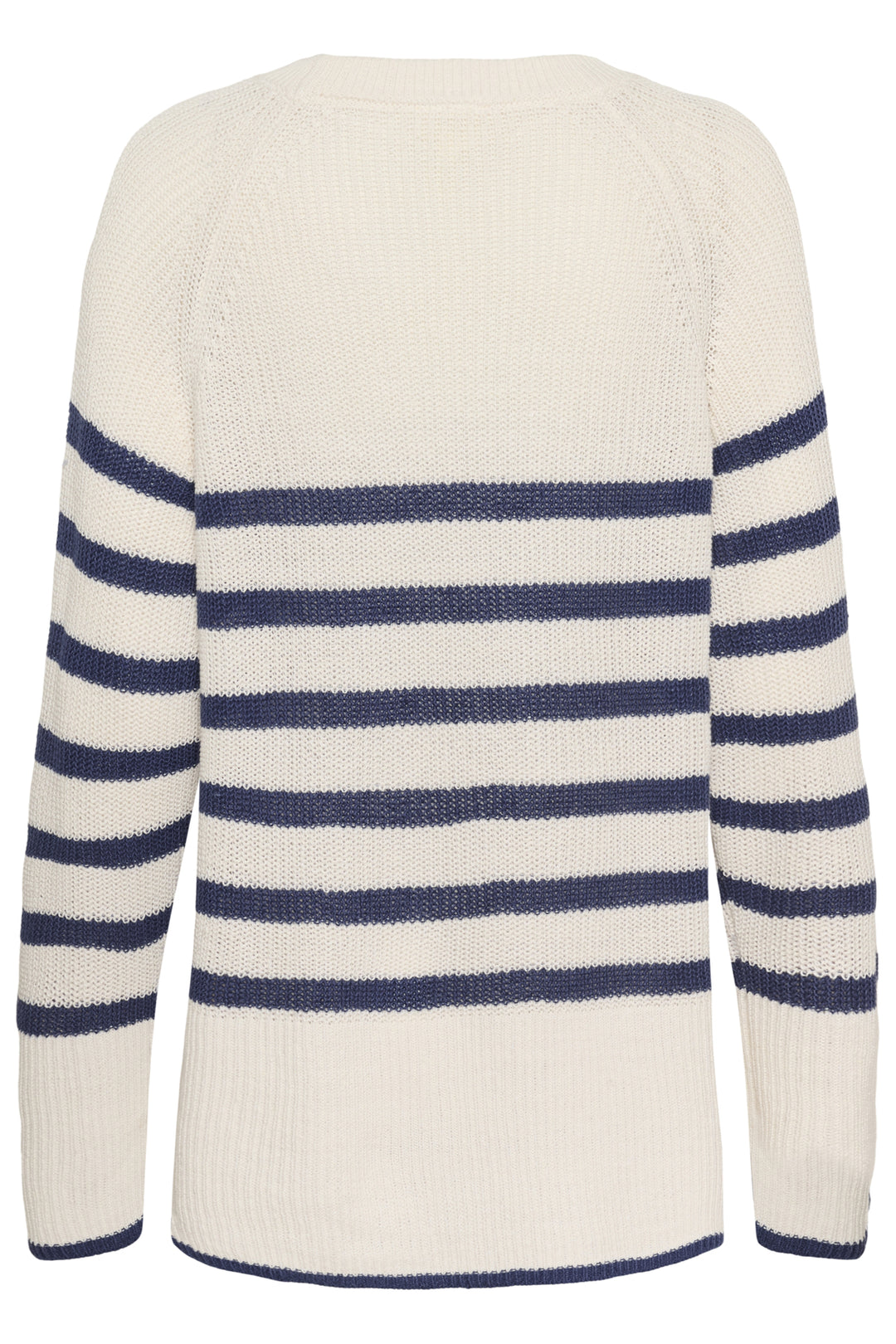 AUDRINA STRIPED PULLOVER (BLUE STRIPE) - PART TWO
