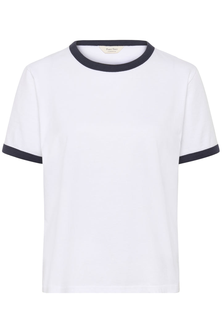 ANGELITA T-SHIRT (WHITE/AFTERMIDNIGHT) - PART TWO