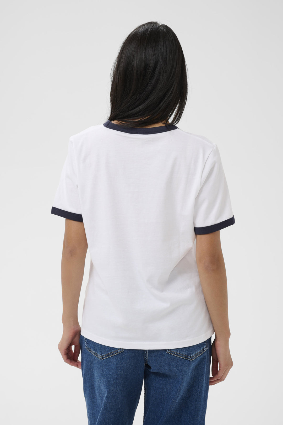 ANGELITA T-SHIRT (WHITE/AFTERMIDNIGHT) - PART TWO