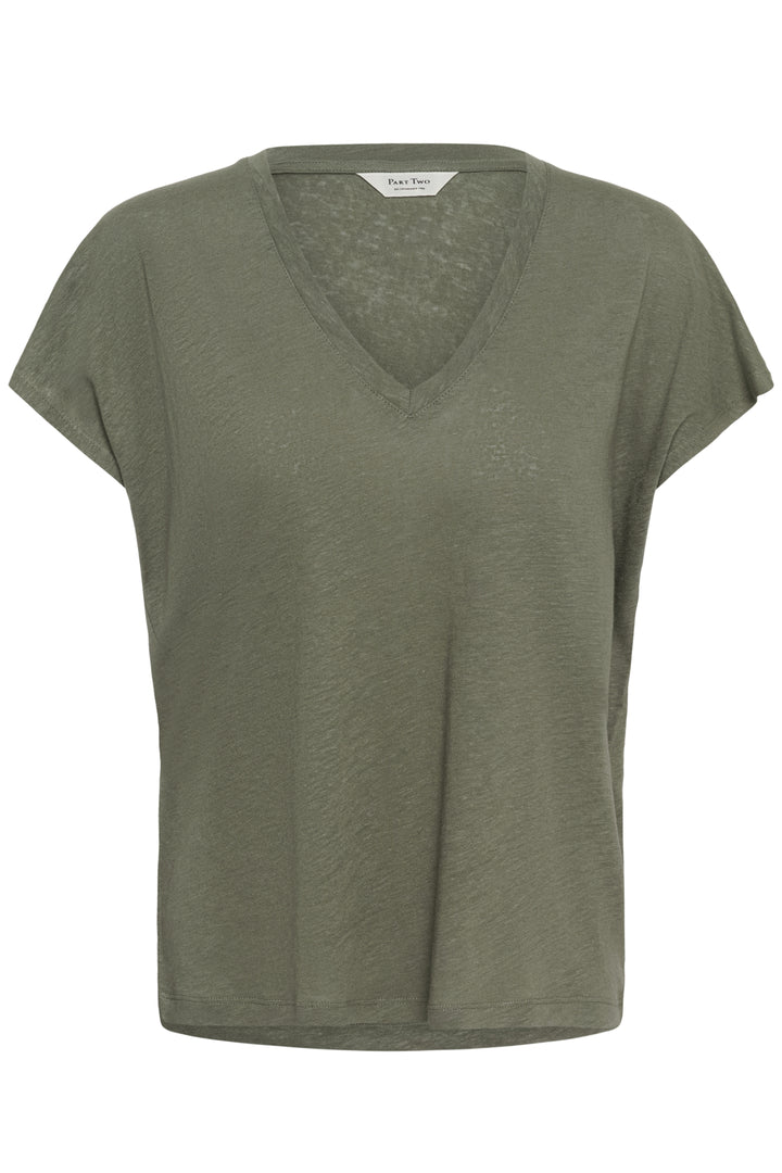 AXELINES T-SHIRT (SMOKEY OLIVE) - PART TWO