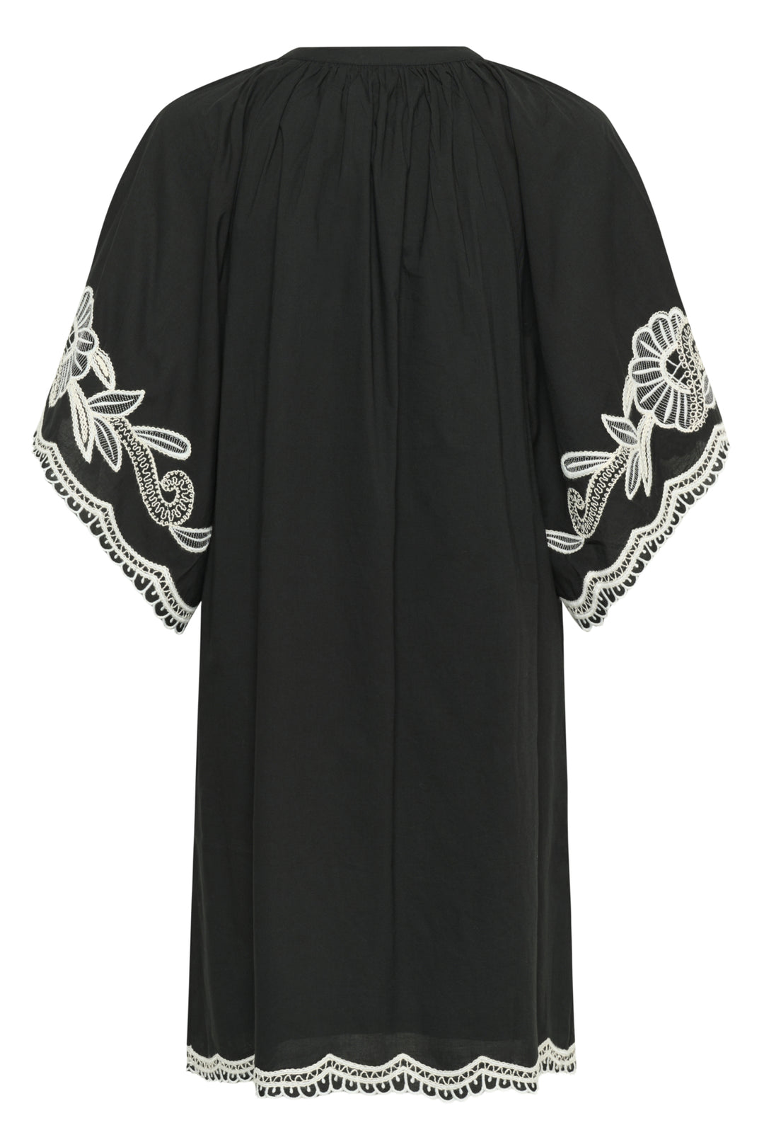 BREANNA DRESS (BLACK OFF WHITE) - PART TWO