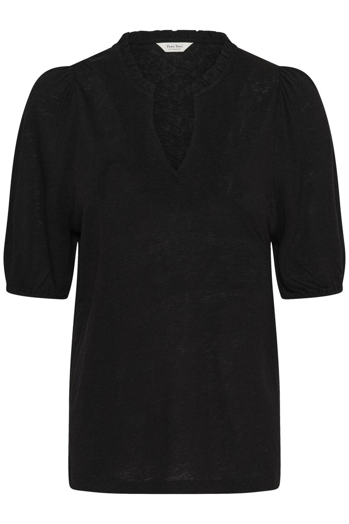 BRYNILD BLOUSE (BLACK) - PART TWO