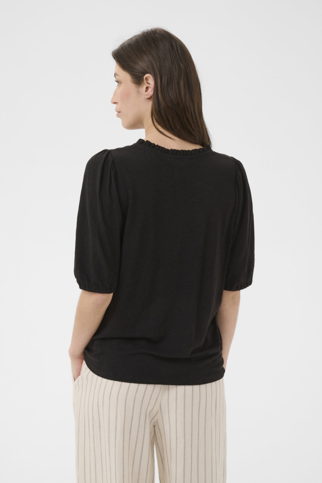 BRYNILD BLOUSE (BLACK) - PART TWO