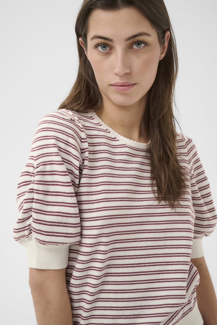 VARAIAN S/S PULLOVER (BURNT RUSSET STRIPE) - PART TWO