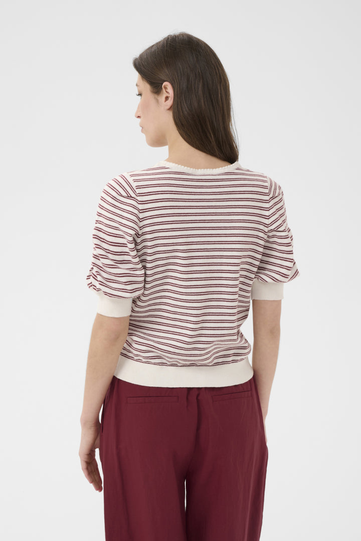 VARAIAN S/S PULLOVER (BURNT RUSSET STRIPE) - PART TWO