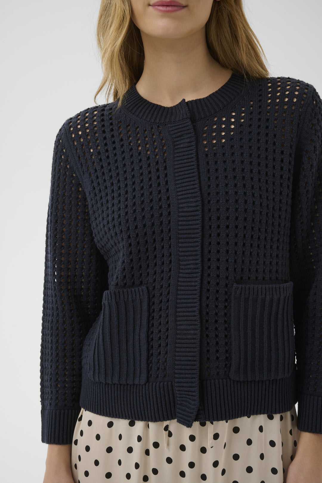 DENIZE CARDIGAN (DARK NAVY) - PART TWO