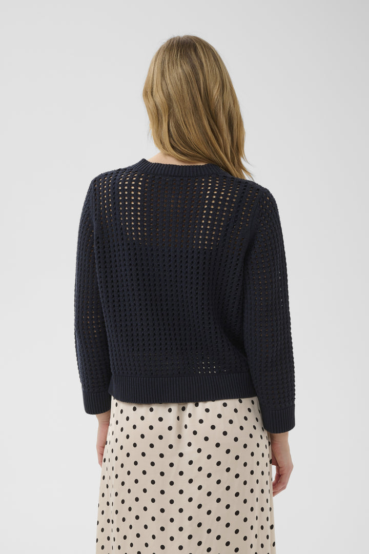 DENIZE CARDIGAN (DARK NAVY) - PART TWO