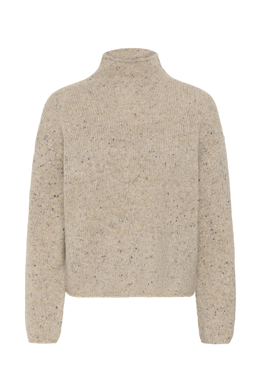 CHANELLY HIGH NECK PULLOVER SWEATER (NEUTRAL NEPSE) - PART TWO