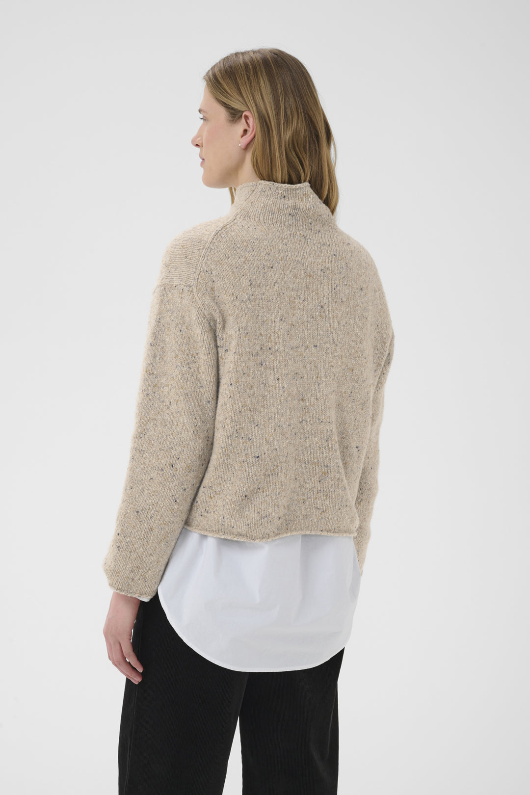 CHANELLY HIGH NECK PULLOVER SWEATER (NEUTRAL NEPSE) - PART TWO
