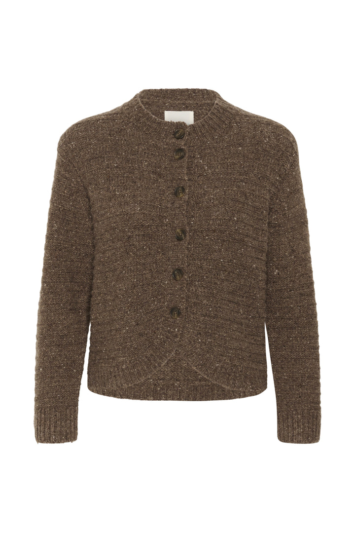 CEYLAN CARDIGAN (BROWN NEPSE) - PART TWO