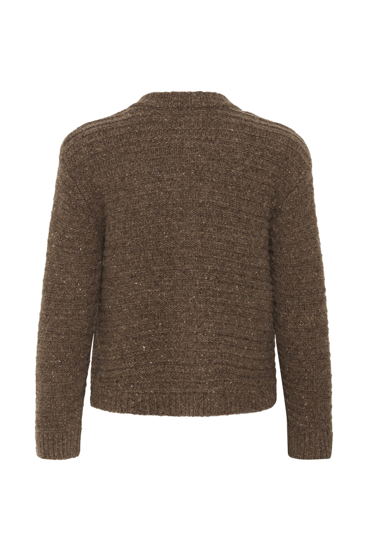 CEYLAN CARDIGAN (BROWN NEPSE) - PART TWO