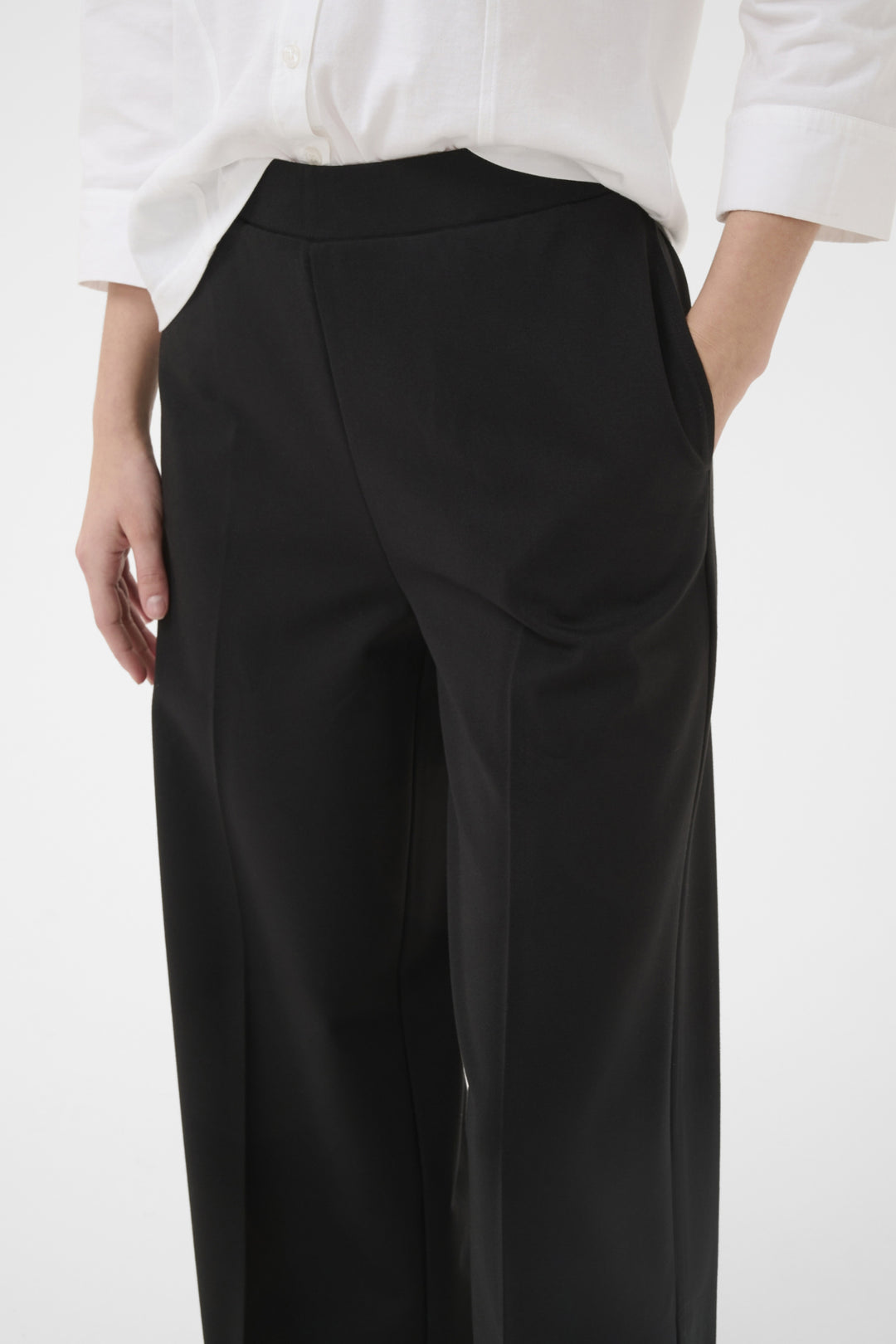 CONCIA WIDE LEG PANT (BLACK) - PART TWO
