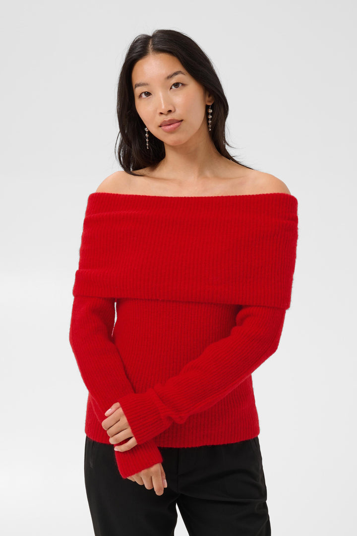 DORET OFF THE SHOULDER TOP (GOJI BERRY) - PART TWO