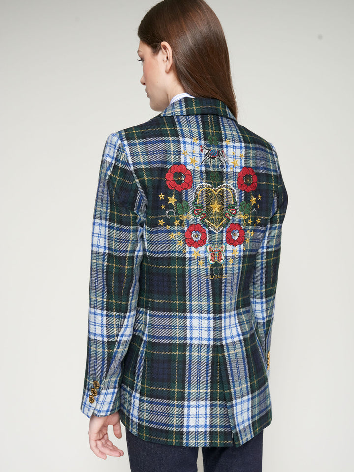 ROCK EMB JACKET WITH EMBROIDERY - VILAGALLO