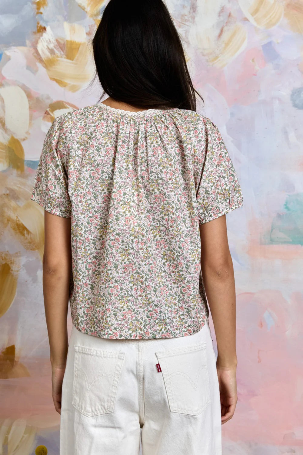 LORI TOP (NAZANIN LIBERTY PRINT) - LOVE THE LABEL