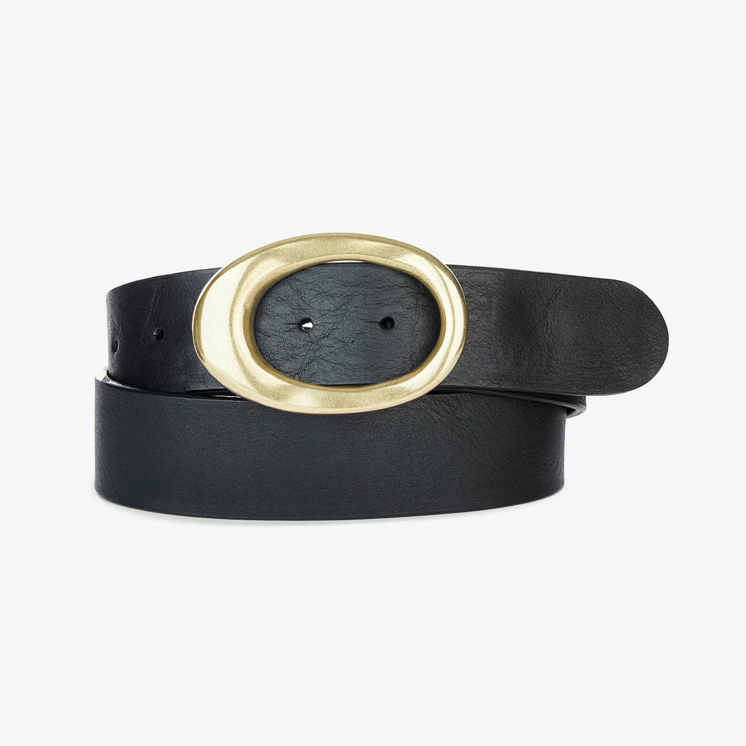 ZAIRE BELT (BLACK BRIDLE GOLD) - BRAVE