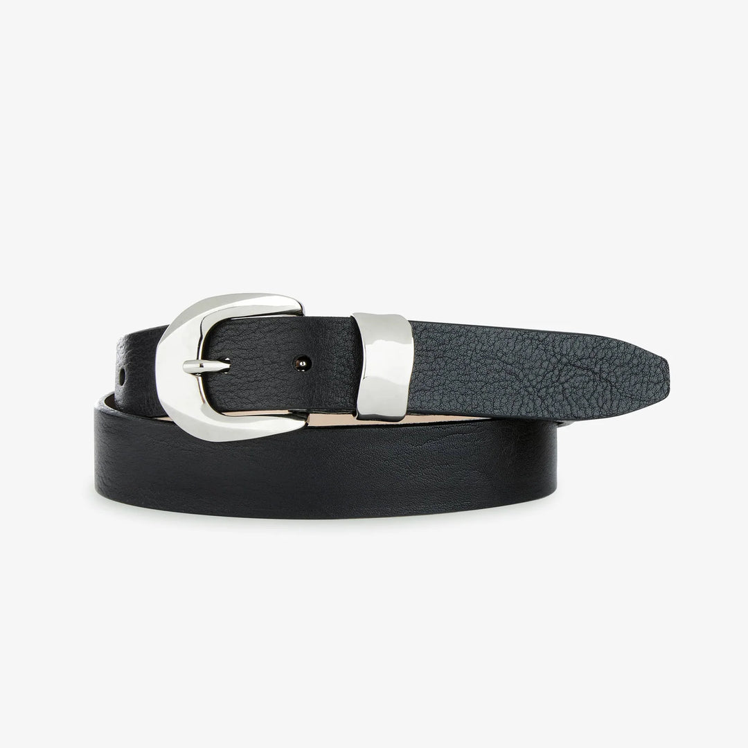 RIANN BELT (BLACK VACHETTA) - BRAVE