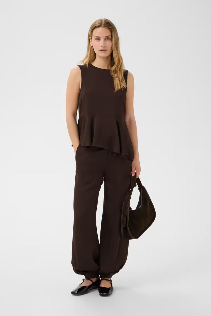 CAMDEN PEPLUM TOP (MOLE) - PART TWO